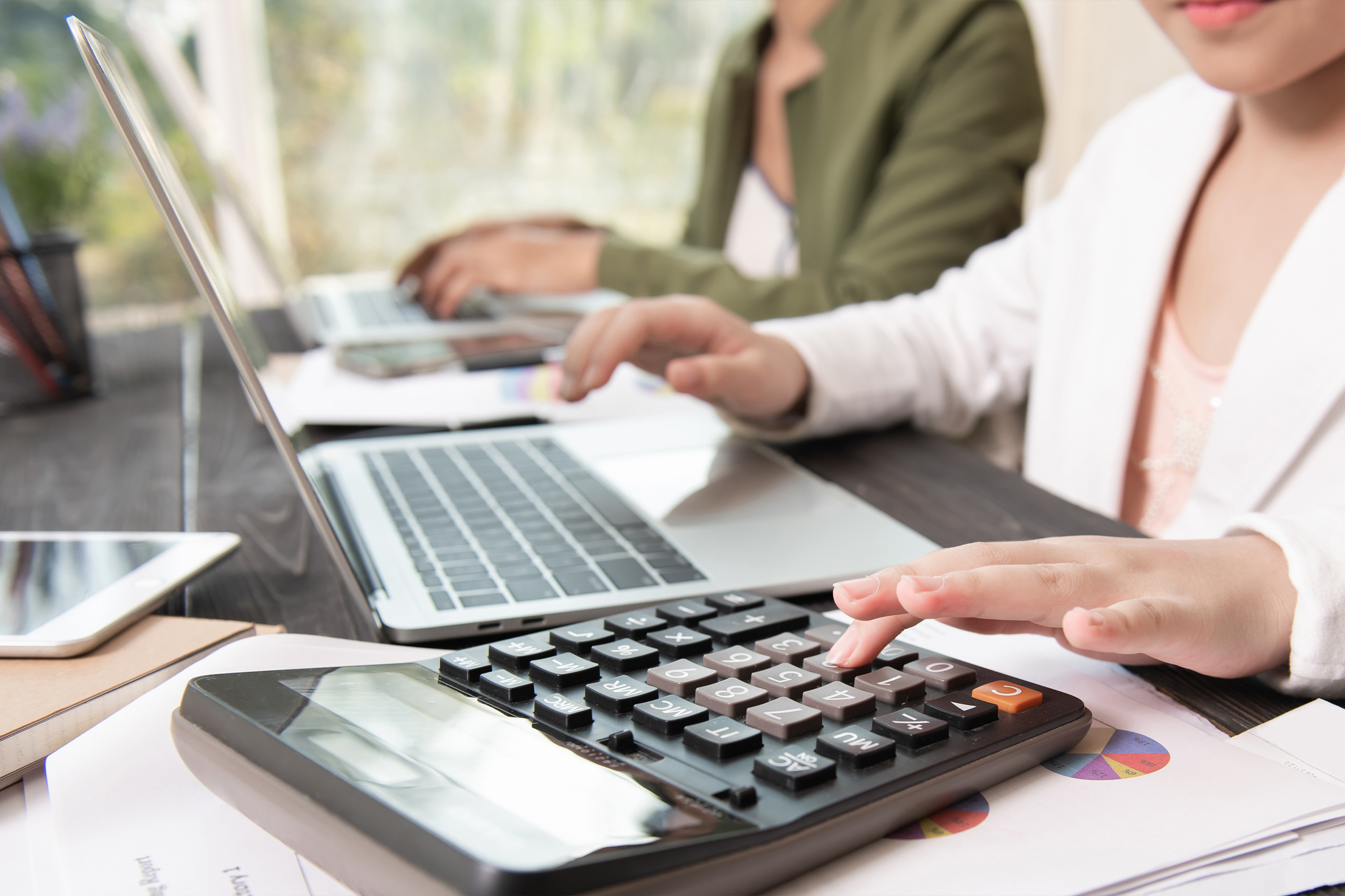 Limited Liability Company (llc) Business Concept, Person Hand Us