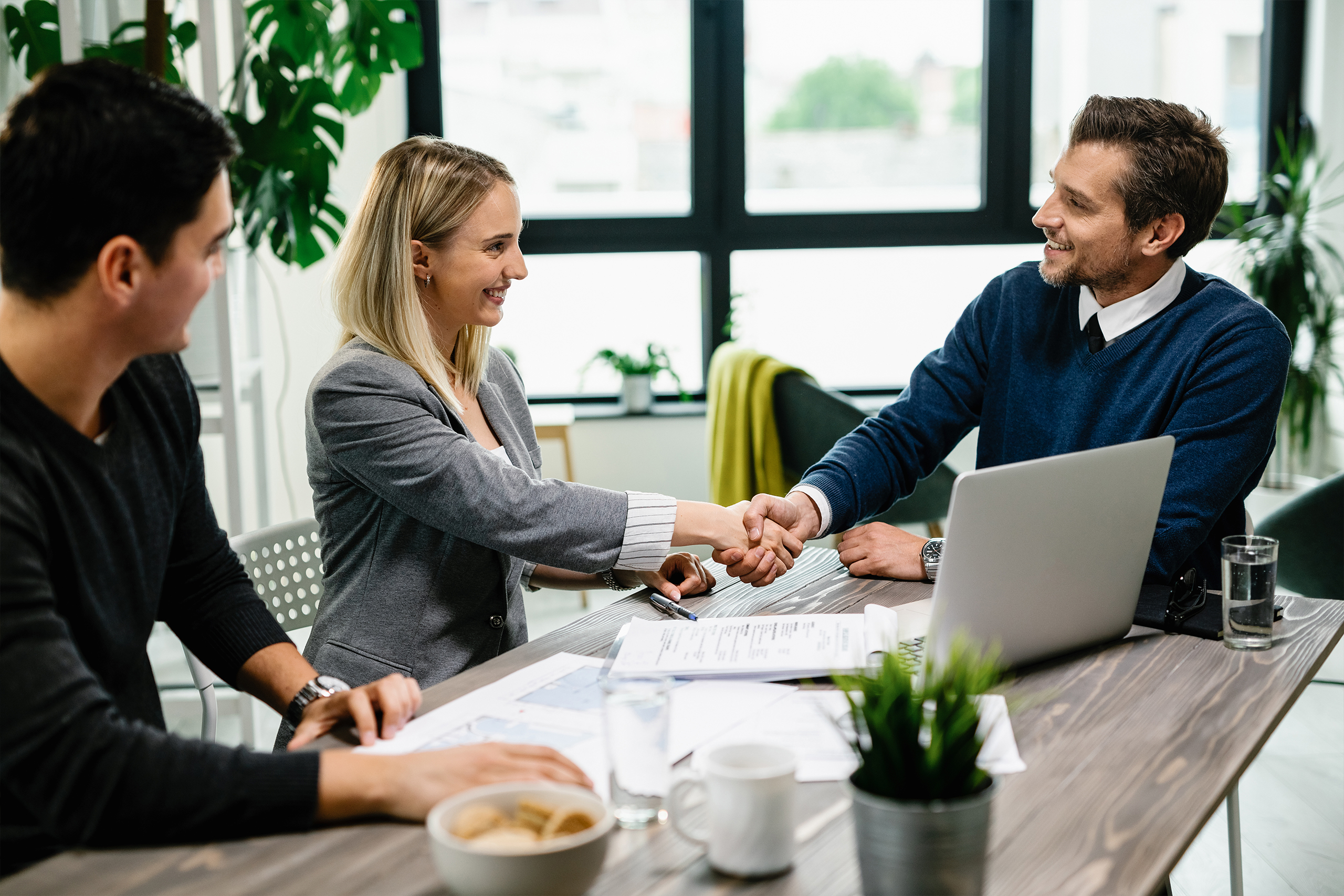 Limited Liability Company (llc) Business Concept, Person Hand Us